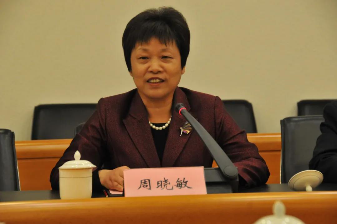 周晓敏主委在讲话中充分肯定了原民建苏大支部的工作,并对新成立的